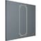Ekena Millwork 28-in. W x 72-in. H Oxford Panel Moulding Kit Single Panel PMLKOXS28X72A - alternate 3